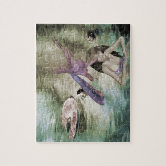 Kleine Zeemeermin Puzzel (Verticaal)