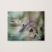 Kleine Zeemeermin Puzzel Legpuzzel (Horizontaal)