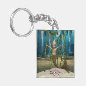 Kleine Zeemeermin Sleutelhanger (Voorkant Links)