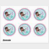 Kleine Zeemeermin Sticker AA 4B (Vel)