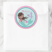 Kleine Zeemeermin Sticker AA 4B (Tas)