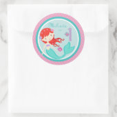 Kleine Zeemeermin Sticker Auburn 1B (Tas)