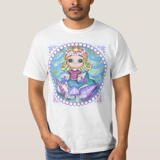 Kleine Zeemeermin T-Shirt (Voorkant)