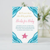 Kleine zeemeerminnelijke boeken voor Baby Informatiekaartje (Staand voorkant)