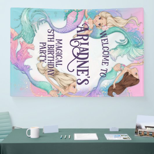  kleine zeemeerminnen banner (Beurs)