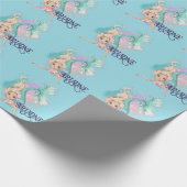  kleine zeemeerminnen cadeaupapier (Hoek)