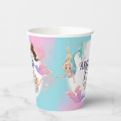  kleine zeemeerminnen papieren bekers (Links)