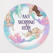 kleine zeemeerminnen Stickers (Design 2)