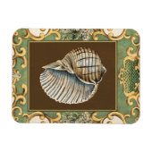 Kleine Zeemeerminnenschelpen Magneet (Horizontaal)