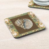 Kleine Zeemeerminnenschelpen Onderzetter (Linkerzijde)