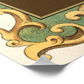 Kleine Zeemeerminnenschelpen Poster (Hoek)