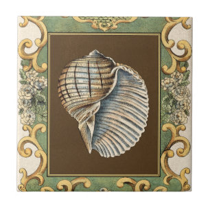 Kleine Zeemeerminnenschelpen Tegeltje