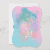  kleine zeemeerminuitnodigingen kaart (Achterkant)