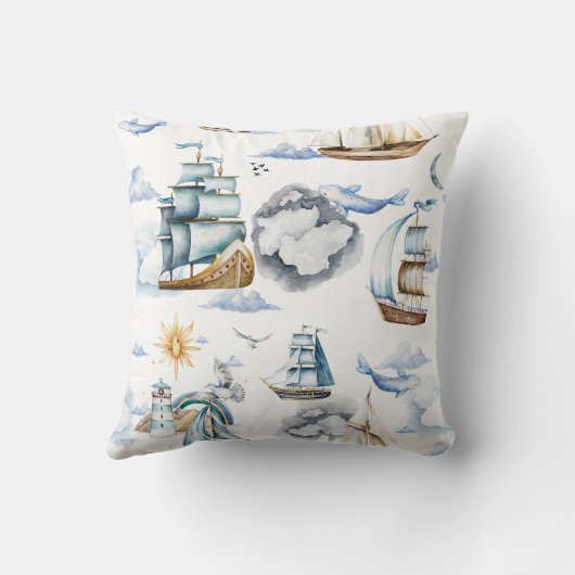 Kleine Zeilersreis Kussen (Achterkant)