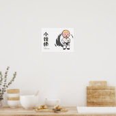 Kleine Zen Meester Poster (Keuken)
