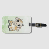 kleine Ziege   Bagagelabel (Voorkant (horizontaal))