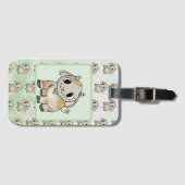 kleine Ziege   Gepäckanhänger Bagagelabel (Voorkant (horizontaal))