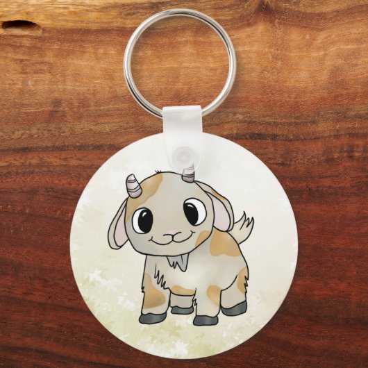 kleine Ziege Sleutelhanger (Voorkant)