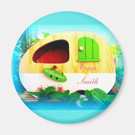 Kleine zigeunercasa magneet (Voorkant)