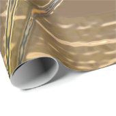 Kleine zilverkleurige zilverkleurige en zwarte gla cadeaupapier (Rol Hoek)