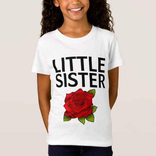 KLEINE ZISTER ROOS T-Shirts (Voorkant)