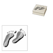 Kleine zoet Rubberstempel (Gestempeld)