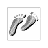 Kleine zoet Rubberstempel (Afrduk)