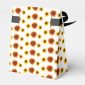 Kleine Zonnebloem 1e verjaardag Bedankdoosjes (Achterkant)