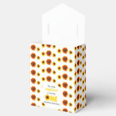 Kleine Zonnebloem 1e verjaardag Bedankdoosjes (Geopend)