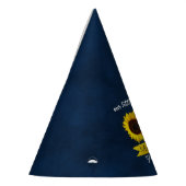 Kleine Zonnebloem 1e verjaardag Feesthoedjes (Links)