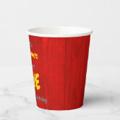 Kleine Zonnebloem 1e verjaardag Papieren Bekers (Links)