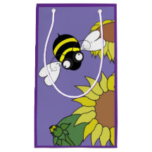 Kleine Zonnebloem Geschenkzak
