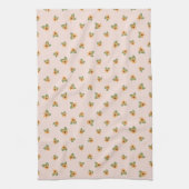 Kleine Zonnebloem herfst keukenhanddoek (Verticaal)