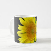 Kleine zonnebloem koffiemok (Voorkant links)