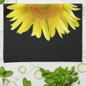 Kleine zonnebloem theedoek (Gevouwen)