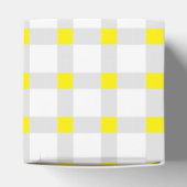 Kleine zonnebloempitten Baby shower Bedankdoosjes (Bovenkant)