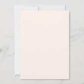 Kleine zonneschijn babyshower zon uitnodiging (Achterkant)