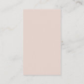 Kleine zonnige Blush Books voor Baby shower Informatiekaartje (Achterkant)