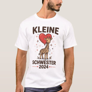 Kleine Zus 2024 Schattige Giraffe Zus Ontwerp_1 T-shirt
