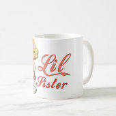 Kleine Zus en Bloemen Koffiemok (Voorkant rechts)