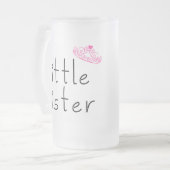 kleine zus matglas bierpul (Voorkant links)