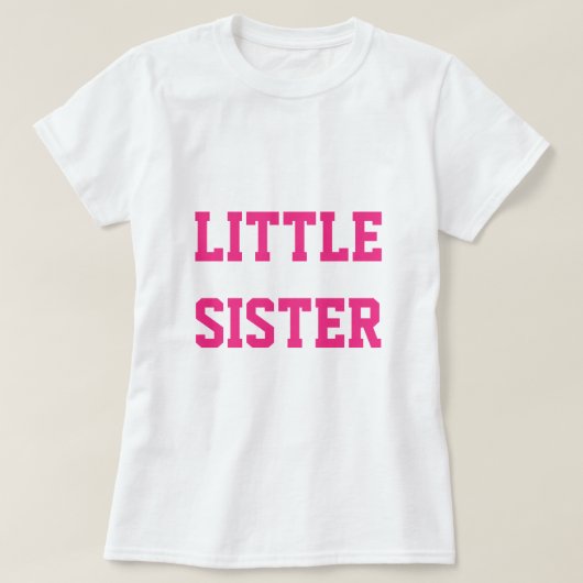 Kleine Zus T-shirt (Design voorkant)