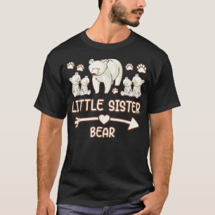kleine zusje beer 4 overhemd , kleine zusje bea t-shirt