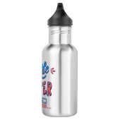 Kleine zusje lopend waterfles  (Rechts)