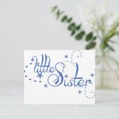 Kleine zusjes briefkaart (Staand voorkant)