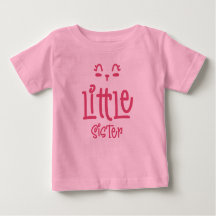 Kleine zuster Baby/Kind T-shirt voor meisjes