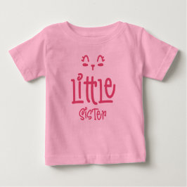 Kleine zuster Baby/Kind T-shirt voor meisjes