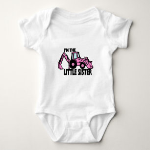 Kleine zuster Backhoe Romper