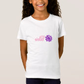 Kleine zuster (Kinderen zussen) T-shirt (Voorkant)