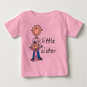 Kleine Zuster met Big Brother T-shirts en geschenk